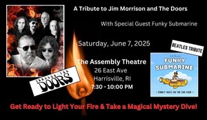 Through the Doors - A tribute to Jim Morrison & the Doors with Special Guest Funky Submarine