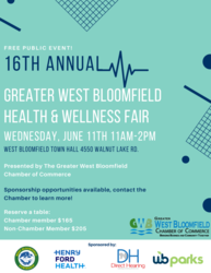 16th Annual Health & Wellness Fair