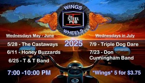Wings & Wheels at The Steel Pub