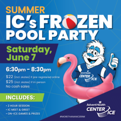 IC's Frozen Pool Party (2-hour Public Ice Skate)