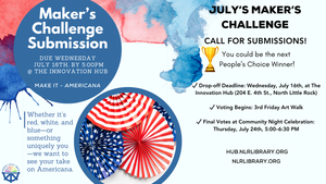 Artists and Artisans - Deadline For Submissions - June Maker's Challenge - Make It Americana