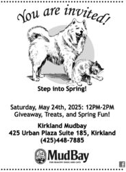 Mud Bay Step into Spring Pet Event