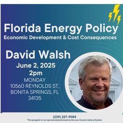 Florida Energy Policy - Economic Development & Cost Consequences - free lecture