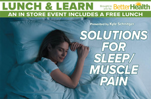 Solutions For Sleep/Muscle Pain