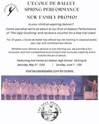 "The Ugly Duckling" presented by L'Ecole de Ballet