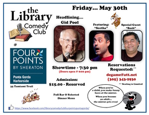 The Library Comedy Club Show