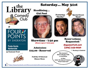 The Library Comedy Club Show