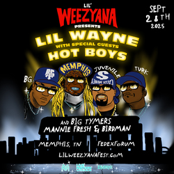 Lil' Weezyana presents Lil Wayne with special guests Hot Boys