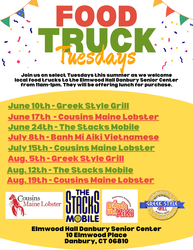 Danbury Senior Center Food Truck Tuesdays