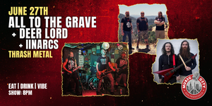 All to the Grave, Deer Lord, iinarcs – Live at Music City SF - Alt Metal