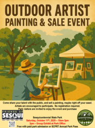 Outdoor Artist Painting & Sale Event at Sesquicentennial State Park