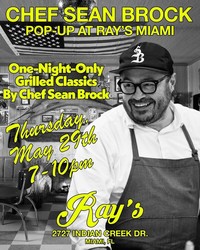 Chef Sean Brock Pop-Up at Ray’s Hometown Bar Miami