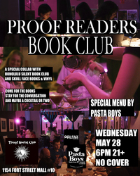 Proof Readers at Proof Social Club
