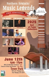 Northern Kentucky Music Légends Hall of Fame induction ceremony and concert