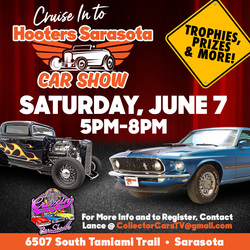 Car Show at Hooters of Sarasota