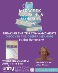 Book Study Group - Breaking the 10 Commandments by Eric Butterworth