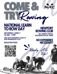 National Learn to Row Day at Newport Rowing Club