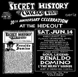 The Secret History of Chicago Music 20th Anniversary Celebration featuring Renaldo Domino and more