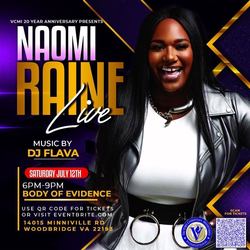 5X GRAMMY AWARD WINNER NAOMI RAINE LIVE AT VCMI WOODBRIDGE