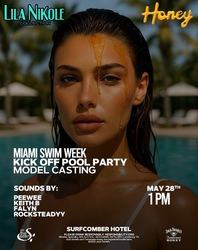 Kick Off Miami Swim Week with Lila Nikole Collection’s Golden Standard Pool Party & Model Castin