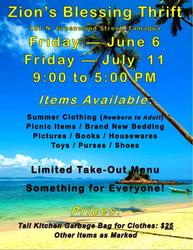 Zion’s Blessing Thrift Store