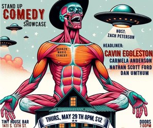 Broken Magic Comedy at Tiny House!