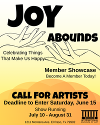 Call to Artists! Joy Abounds: Member Showcase 2025