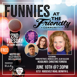 Funnies at the Friendly Comedy Show