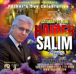 Haider Salim Live In San Diego