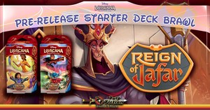 Lorcana Reign of Jafar Release Day Starter Deck Brawl