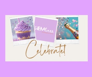 Pop teh Confetti! We are reopening and it's our birthday!