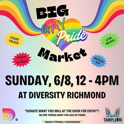 Big GAY PRIDE Market @Diversity Richmond
