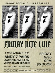 Friday Nite Live at Proof Social Club