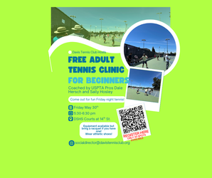 FREE Adult Tennis Clinic
