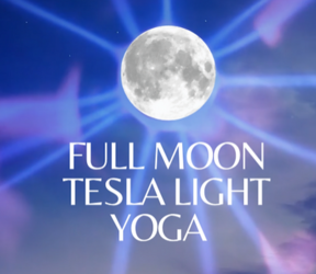 Full Moon Tesla Light Yoga
