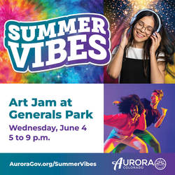 Summer Vibes - Art Jam (Free Event for ages 10 to 17)