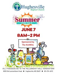 Hughesville Baptist Church Summer Yard Sale