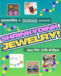 Crafts & Crafts: Shrinkydink Jewelry