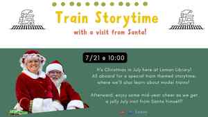 Train Storytime With A Visit From Santa