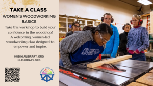 Class: Women's Woodworking Basics - Build Your Confidence Working With Different Types of Saws