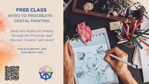 FREE Class: Intro to Procreate: Explore Digital Art Made Easy at NLRPLS's Innovation Hub