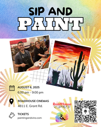 Desert Evening Paint and Sip at Roadhouse Cinemas
