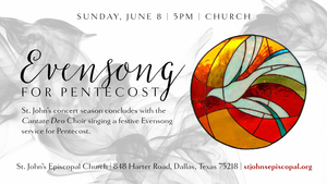 Choral Evensong for Pentecost