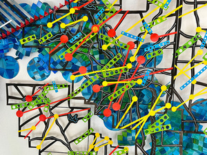 First Look with Nathalie Miebach at “Under A Restless Sky”