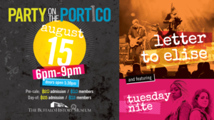 Party on the Portico - Letter to Elise featuring Tuesday Nite