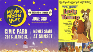 Movies by Moonlight: Dog Days of Summer: Lady and the Tramp