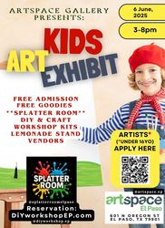Splatter Room &  Kids Art Exhibition