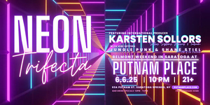 Neon Trifecta: Karsten Sollors w/ Jungle Punk, Shane Stiel