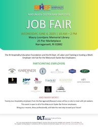 Matunuck Oyster Bar Employee Job Fair