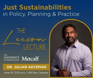 Metcalf Institute Leeson Lecture